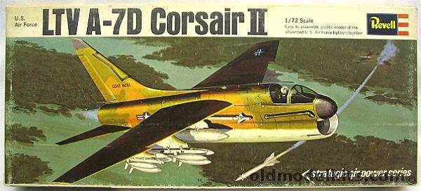 Revell 1/72 LTV A-7D Corsair II Strategic Airpower Issue, H133 plastic model kit